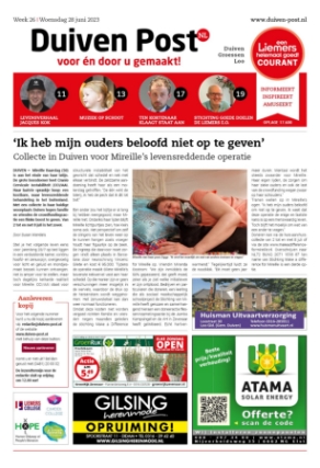 Editie voorpagina