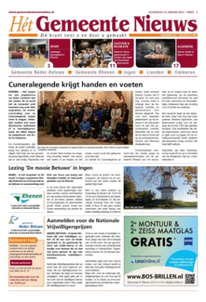 Editie voorpagina
