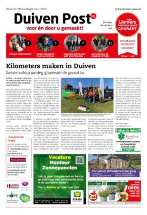 Editie voorpagina