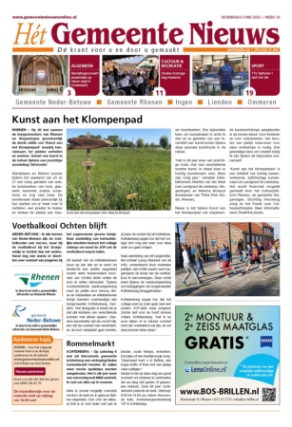 Editie voorpagina
