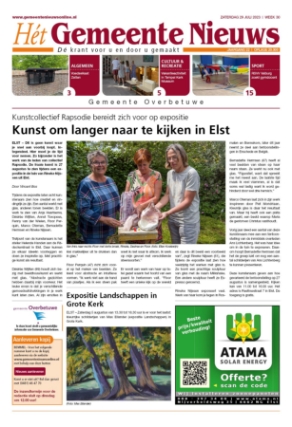 Editie voorpagina
