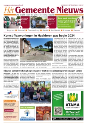 Editie voorpagina