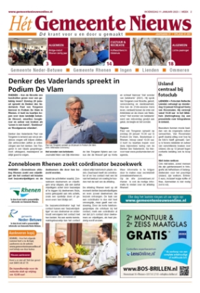 Editie voorpagina