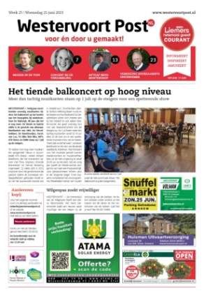 Editie voorpagina