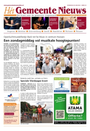 Editie voorpagina