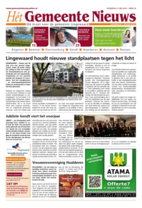 Editie voorpagina