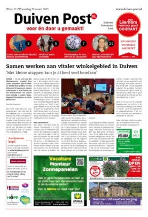 Editie voorpagina