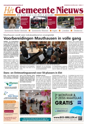 Editie voorpagina
