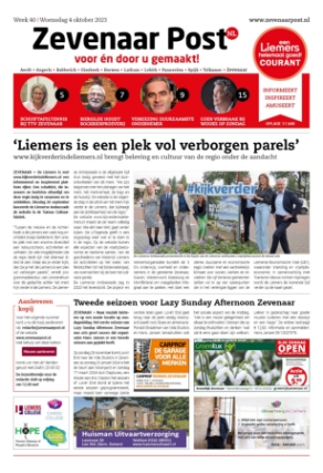 Editie voorpagina