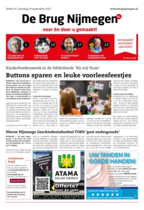 Editie voorpagina
