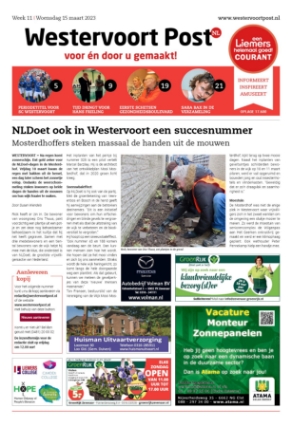 Editie voorpagina