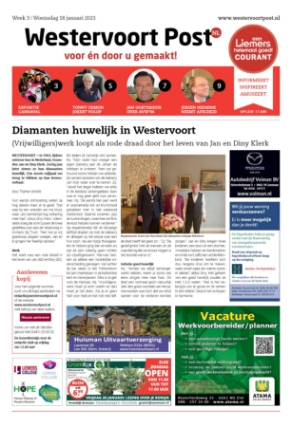 Editie voorpagina