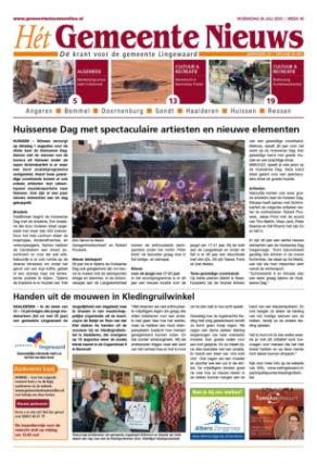 Editie voorpagina