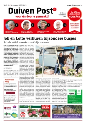 Editie voorpagina