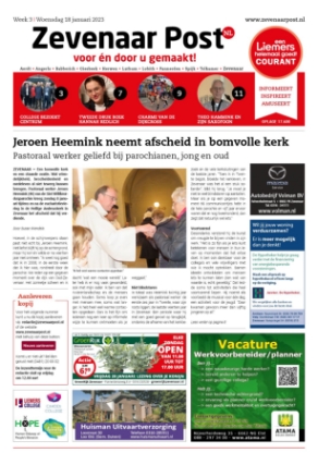 Editie voorpagina