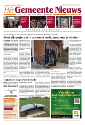 Editie voorpagina