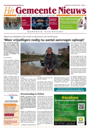 Editie voorpagina