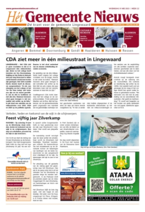Editie voorpagina