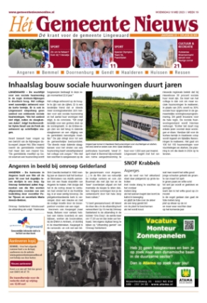 Editie voorpagina