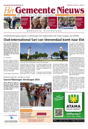 Editie voorpagina