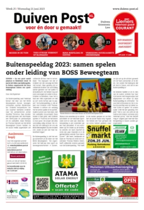 Editie voorpagina