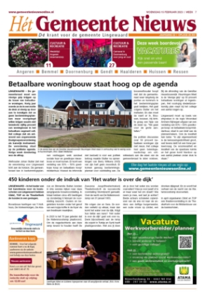 Editie voorpagina