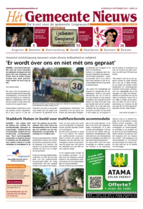 Editie voorpagina