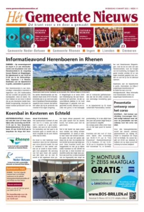 Editie voorpagina