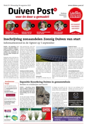 Editie voorpagina