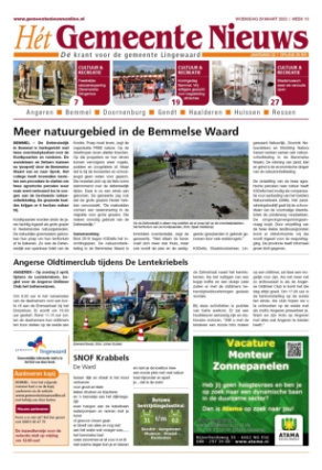 Editie voorpagina