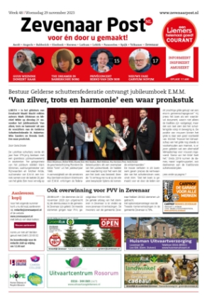 Editie voorpagina