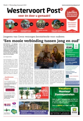 Editie voorpagina