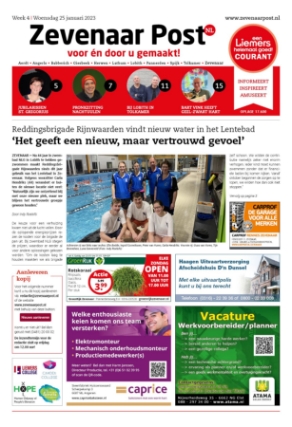 Editie voorpagina