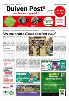 Editie voorpagina
