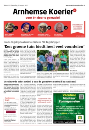 Editie voorpagina
