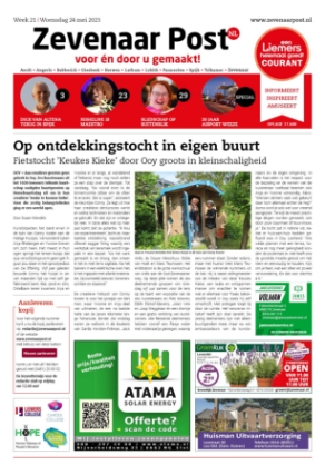 Editie voorpagina