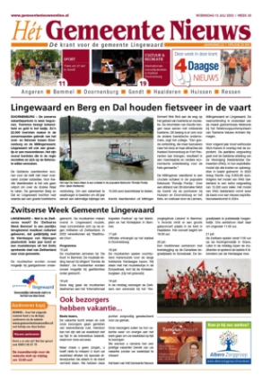 Editie voorpagina