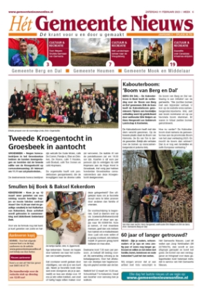 Editie voorpagina