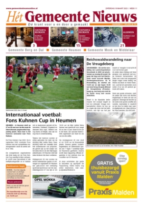 Editie voorpagina