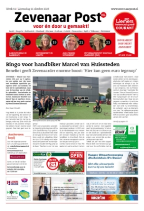 Editie voorpagina