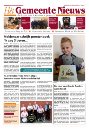 Editie voorpagina