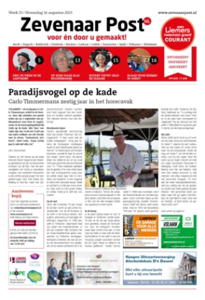 Editie voorpagina