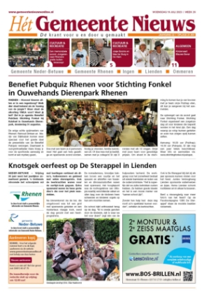 Editie voorpagina