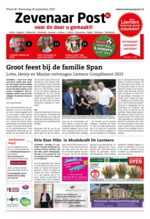 Editie voorpagina