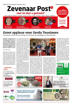 Editie voorpagina