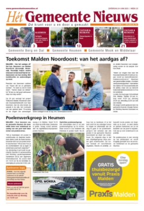 Editie voorpagina
