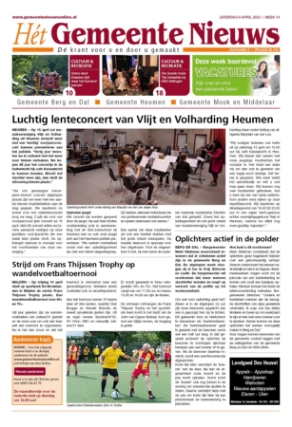 Editie voorpagina