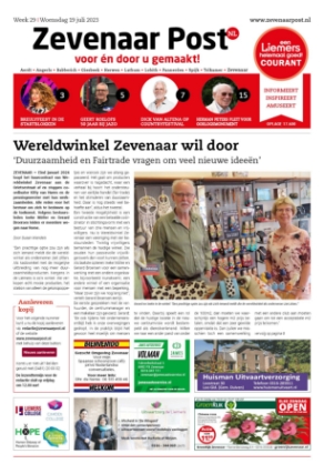Editie voorpagina