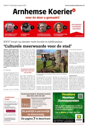Editie voorpagina