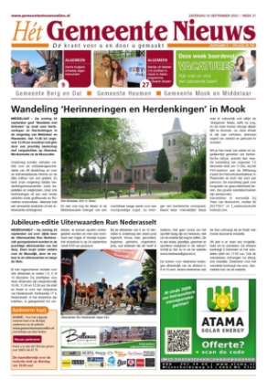 Editie voorpagina